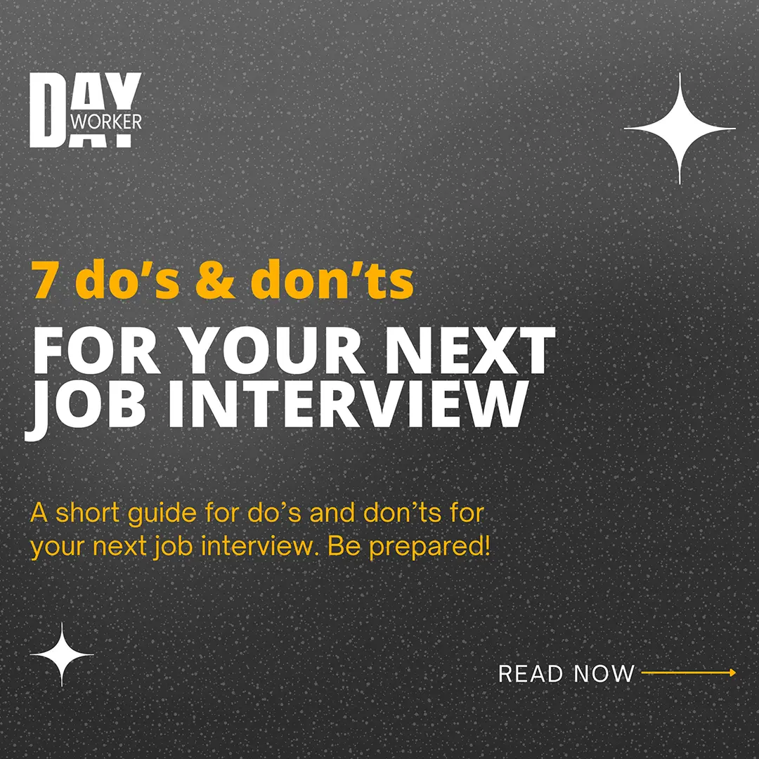 7 do’s & don’ts: Til din næste jobsamtale